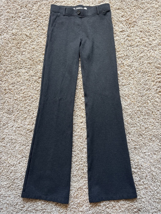 Betabrand Pants - BETABRAND Dress Pant Yoga Pants Bootcut Ponte Stretch Pull-On Charcoal Sz S Long